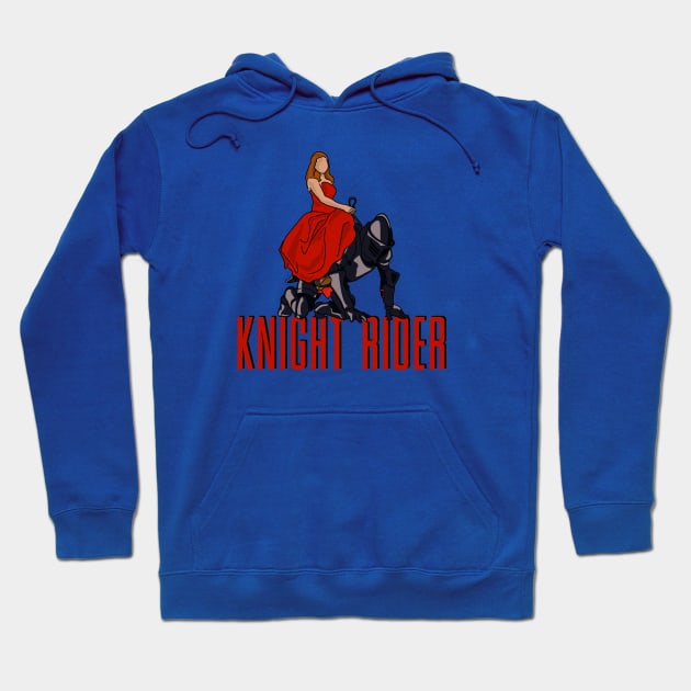 Knight Rider - The Punny Adventure Hoodie by Fun Funky Designs